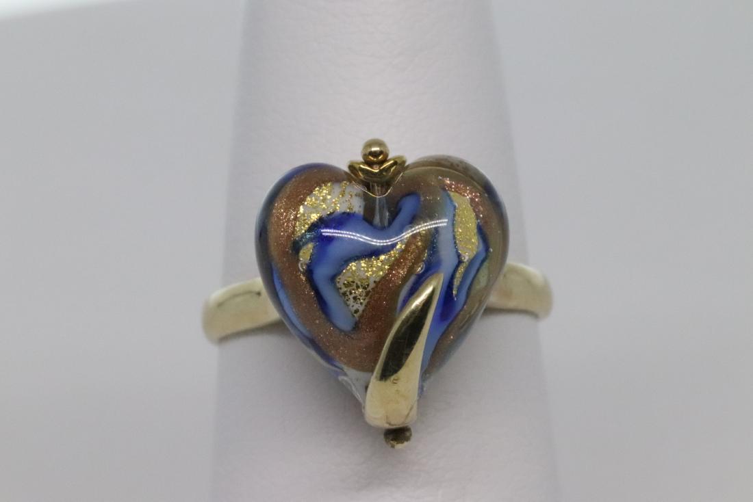 14k Yellow Gold Womens Ring (1 of 3)