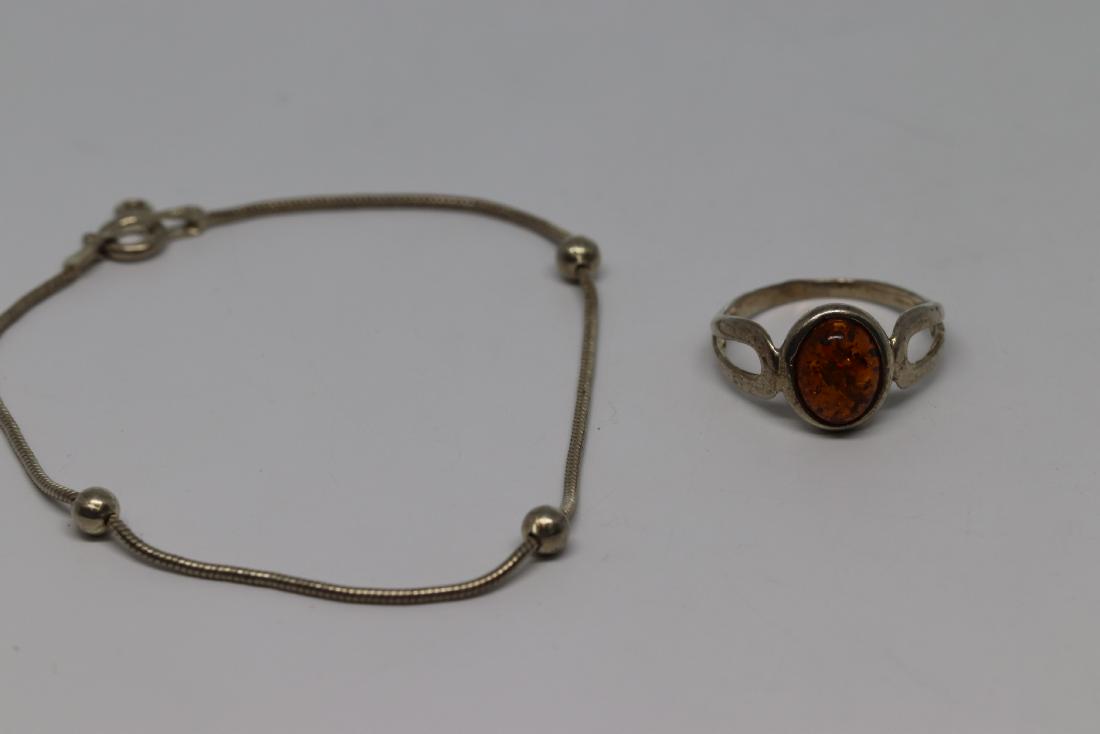Lot of 2 one womens bracelet and womens ring. (1 of 2)