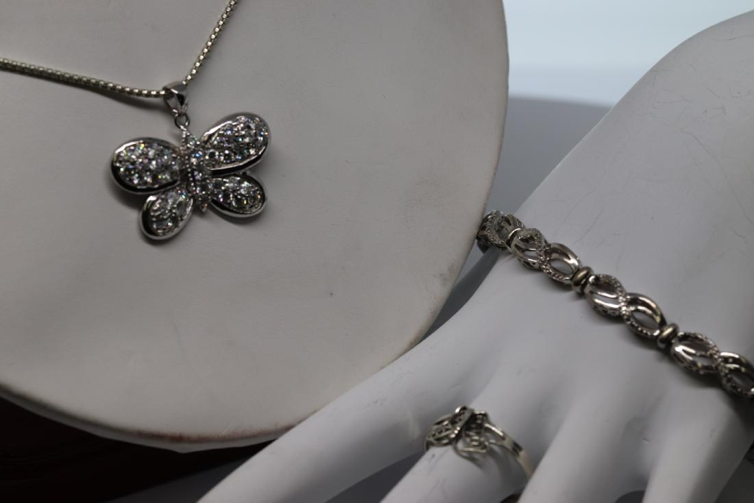 Lot of 3 womens set 925 silver (1 of 2)