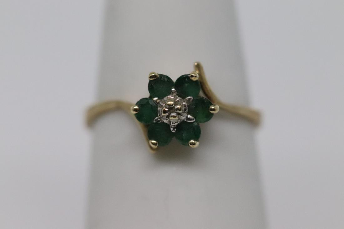Emerald & Diamond Ring (1 of 3)