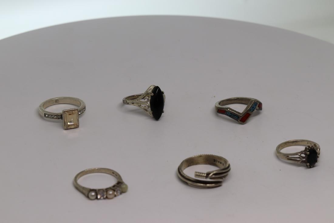 lot of 6 beautiful rings (1 of 1)