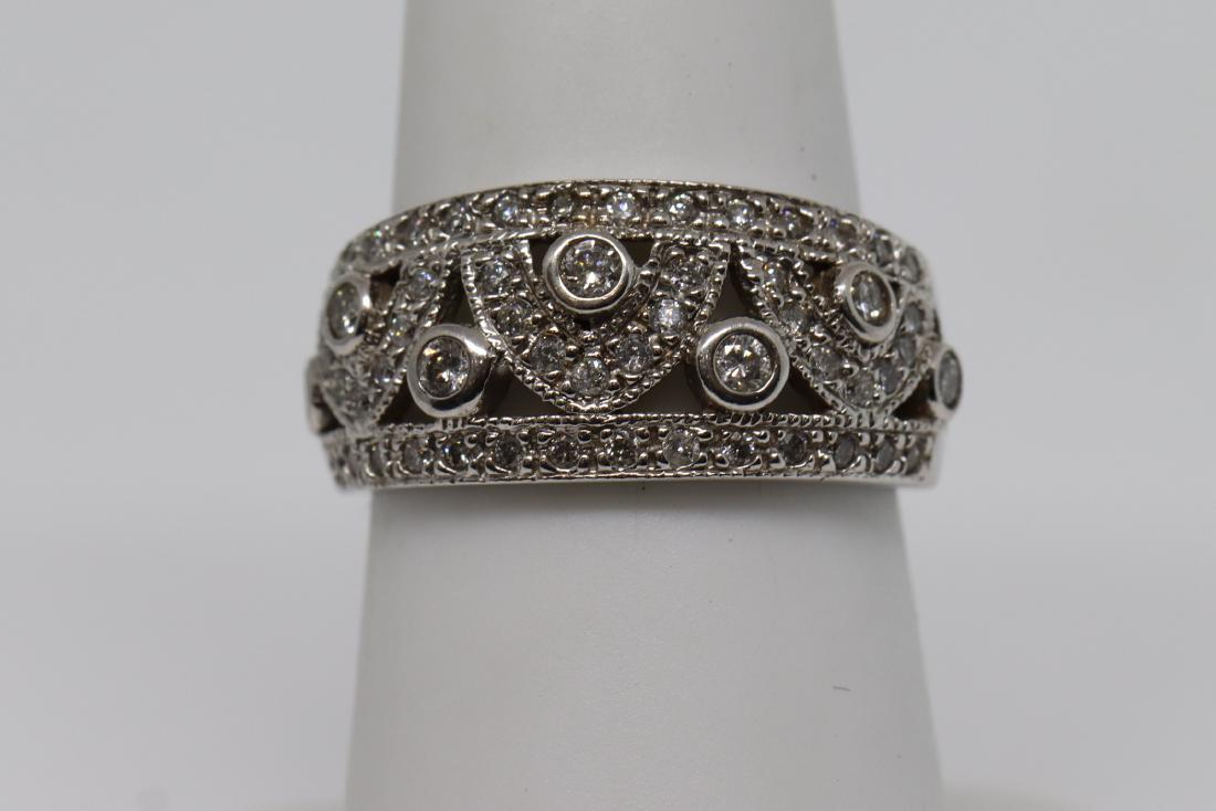 14k Art Deco Diamond Ring (1 of 1)