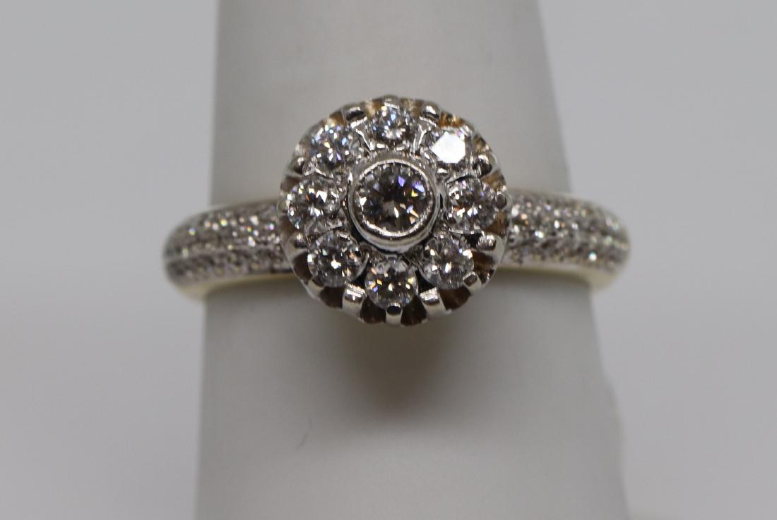 14k Art Deco Diamond ring (1 of 2)