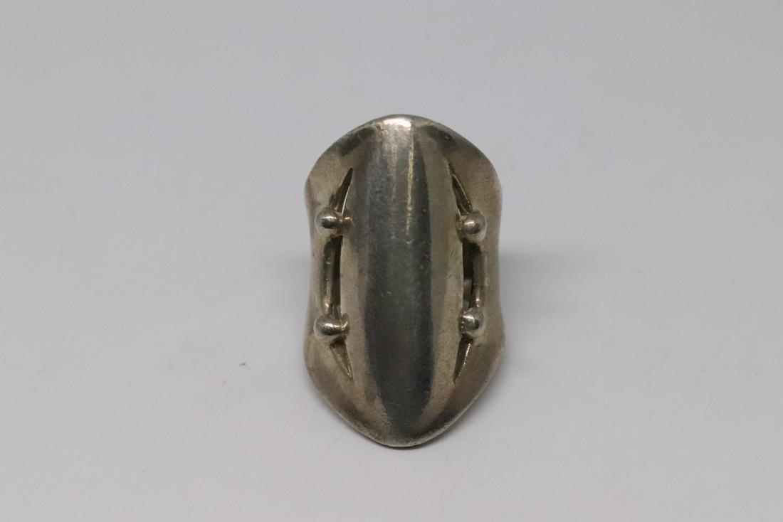 Womens vintage solid 925 silver Ring. (1 of 4)