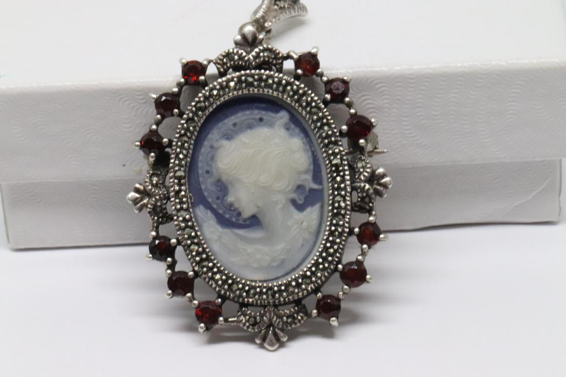 Brooch Pin Pendant Silver (1 of 5)