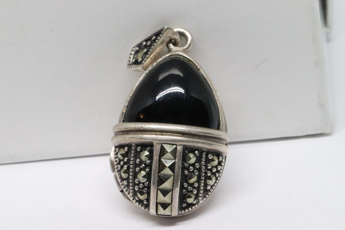 Silver Diamond Pendant (1 of 3)