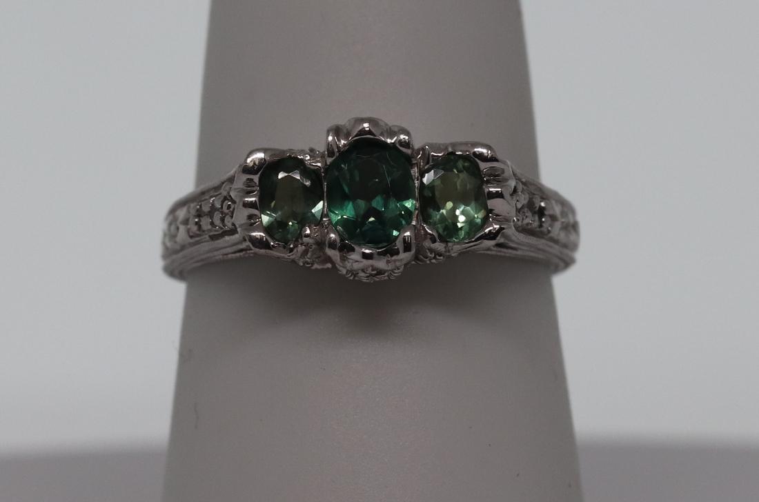 Diamond & Tourmaline Ring (1 of 4)