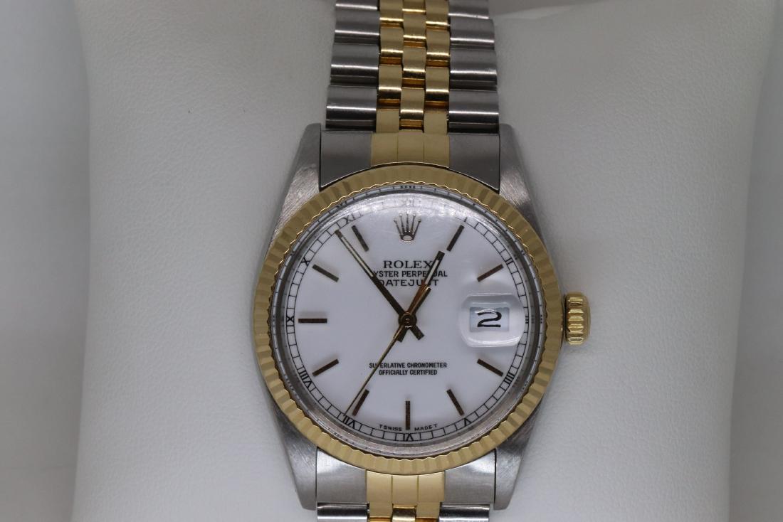 Rolex DateJust Two-Tone 18Kt 36mm (1 of 8)
