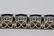 Ladies Silver Bracelet with green stones - 4