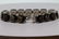 Ladies Silver Bracelet with green stones - 5