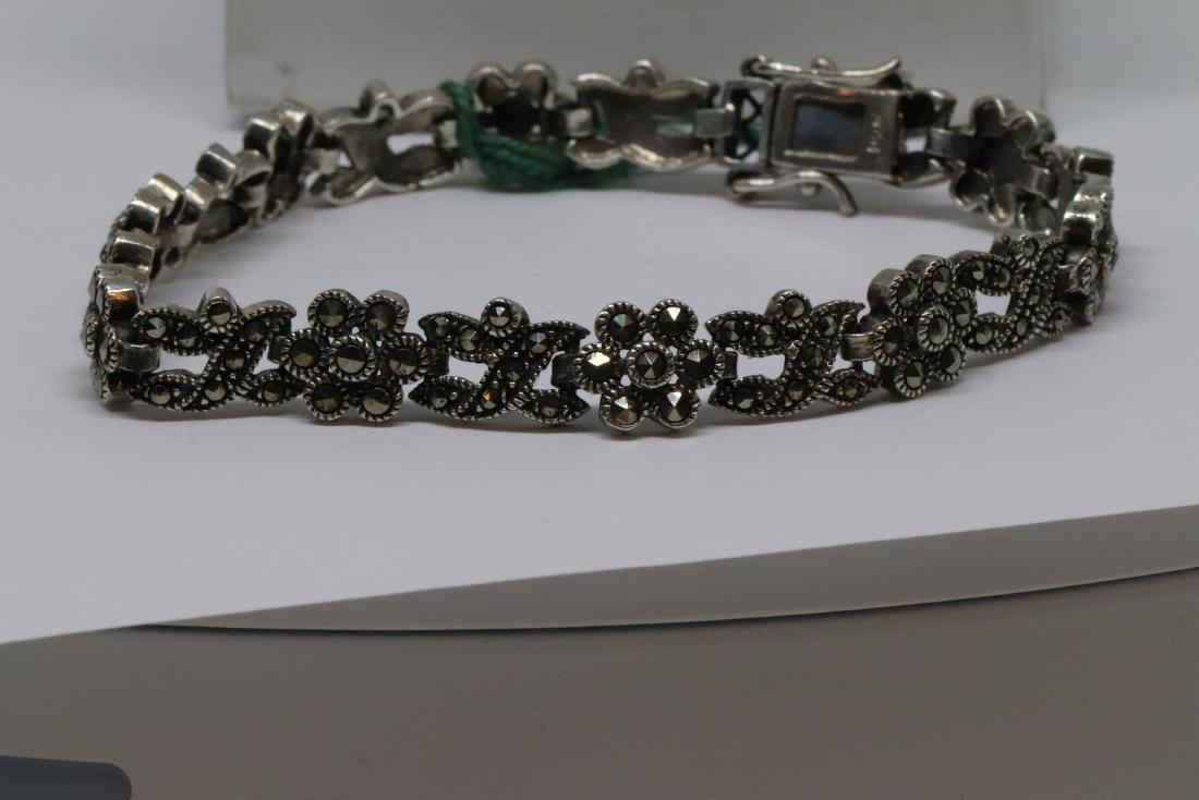 Diamond Silver Bracelet (1 of 3)