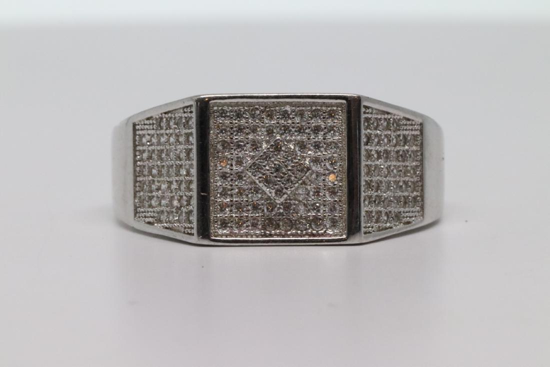 Men's silver ring (1 of 3)