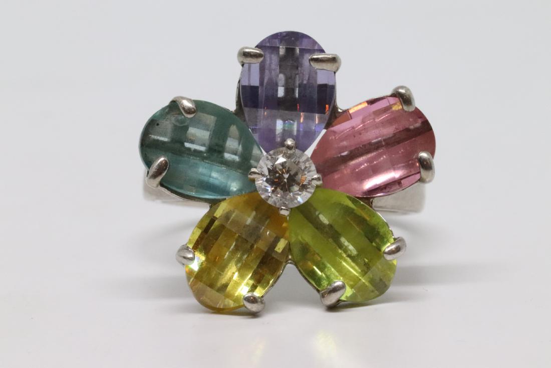 Daisy Silver ring (1 of 3)