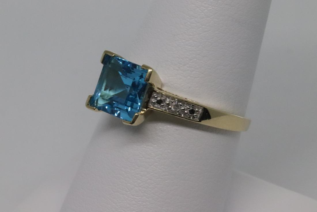 Womens Diamond,Aquamarine (1 of 2)