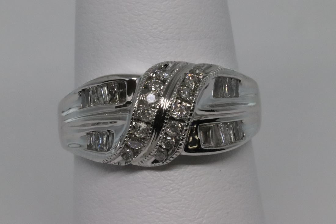 14k Womens Diamond Ring (1 of 3)