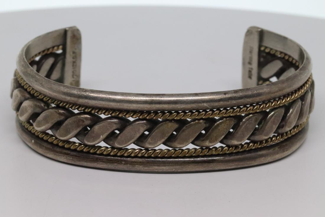 Silver Cuff Bangel (1 of 6)