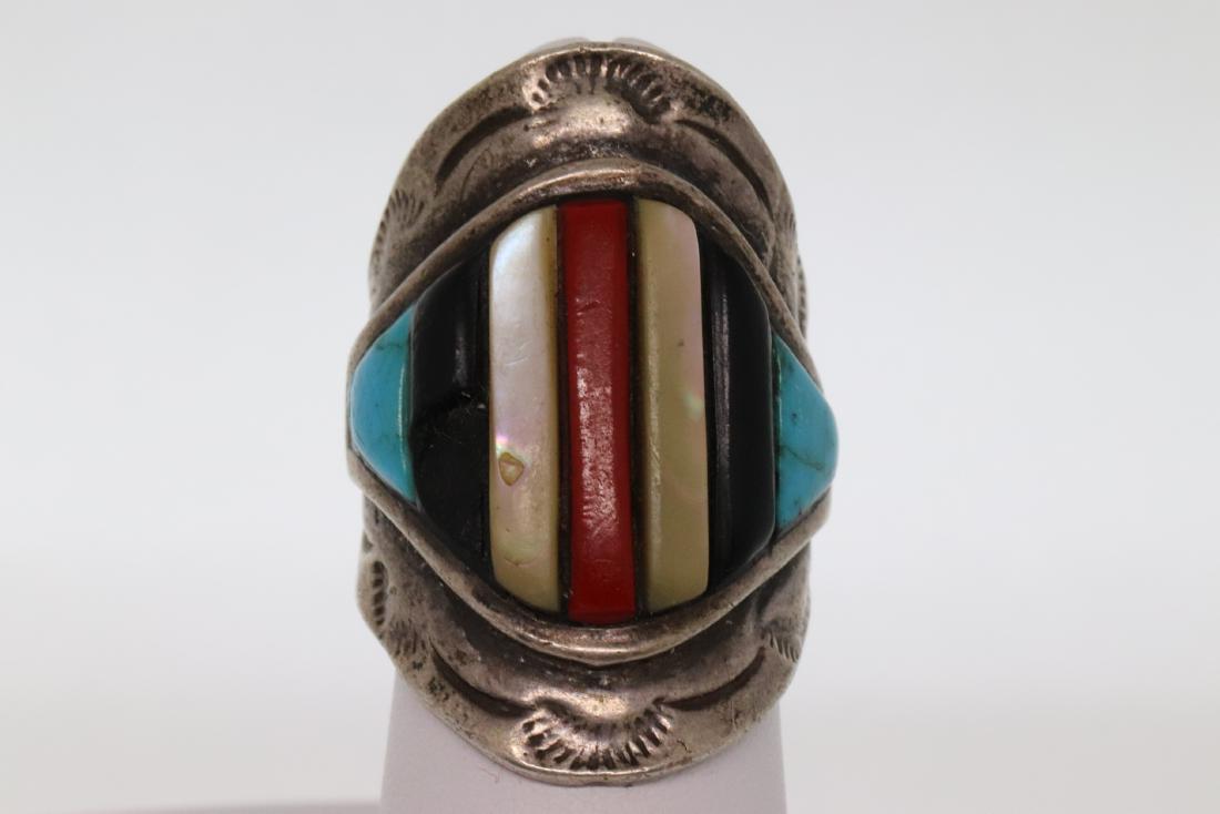 Native American Silver Ring (1 of 5)