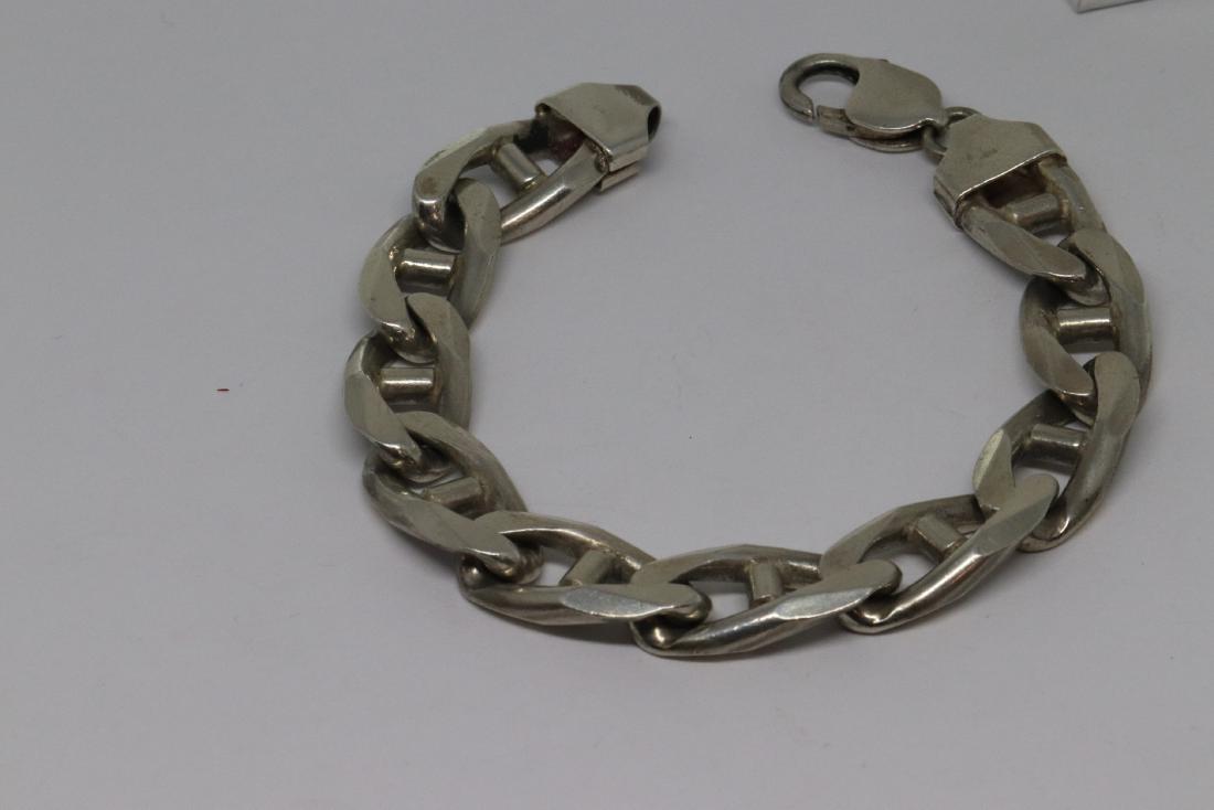 Men's Silver bracelet (1 of 3)