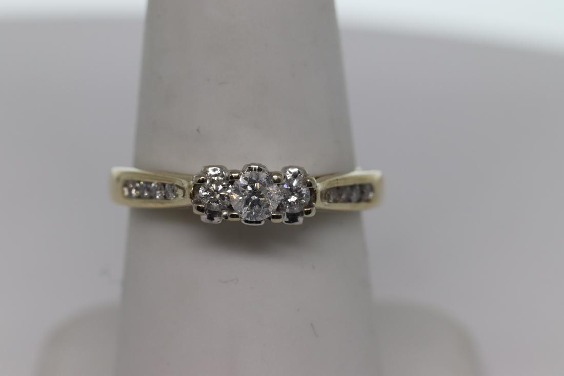 14k Lady's Diamond Ring (1 of 4)