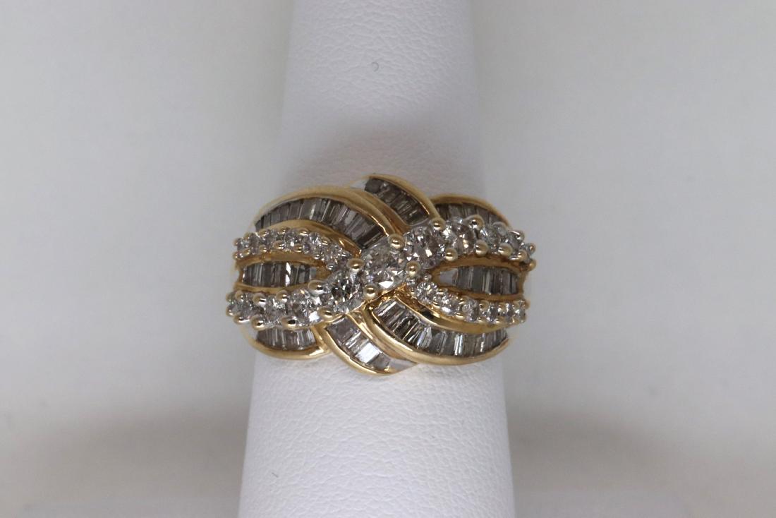 14kt Ladies Diamond Ring (1 of 8)