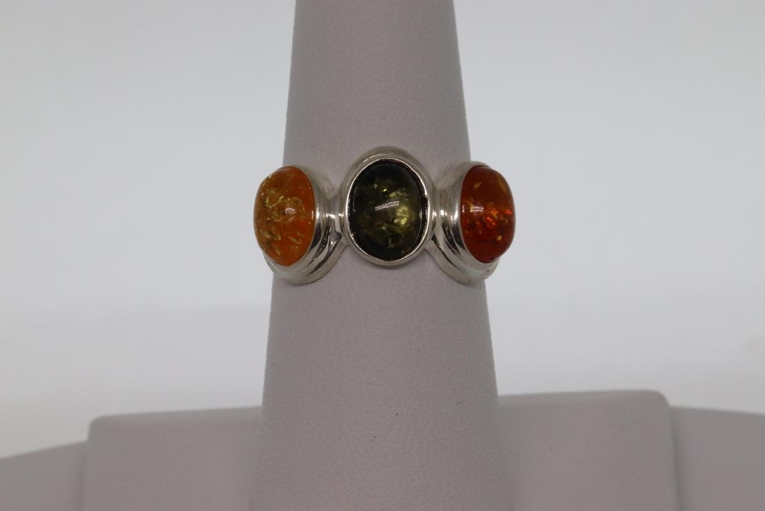 Womens 925 multi color ring (1 of 6)