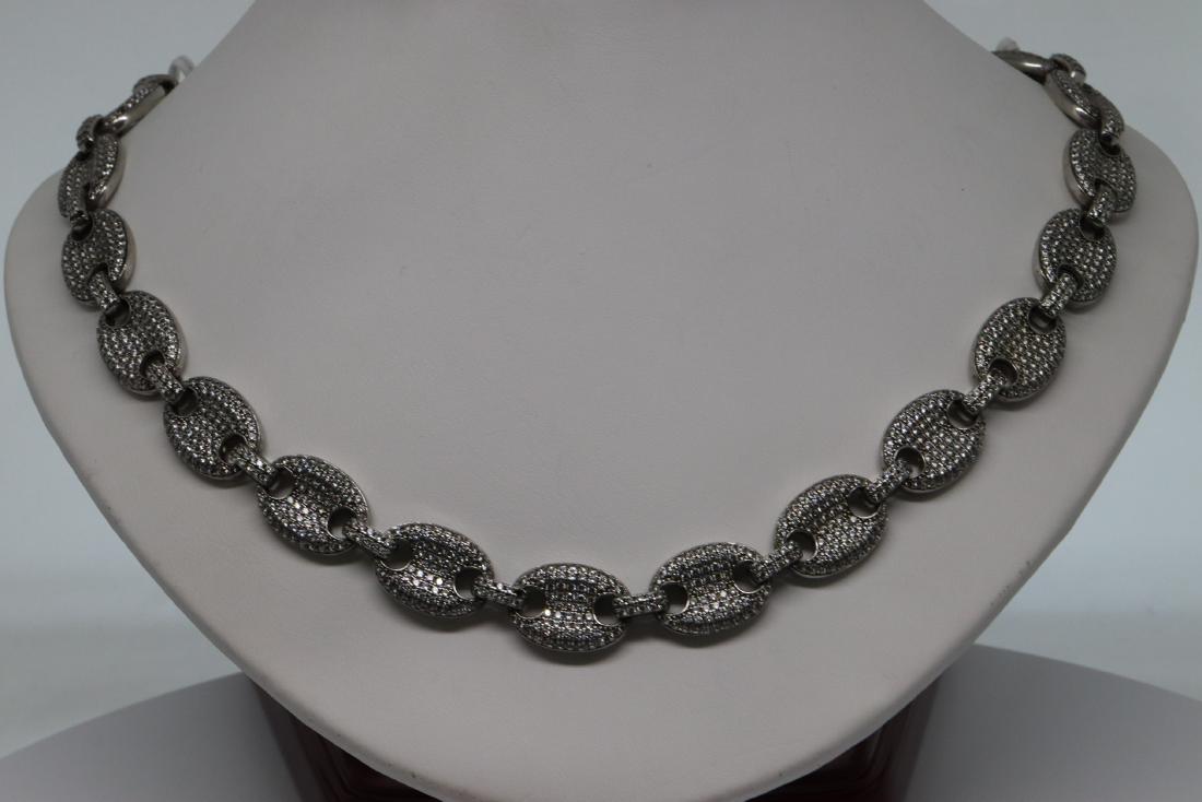 925 Silver Gucci Link Chain (1 of 4)