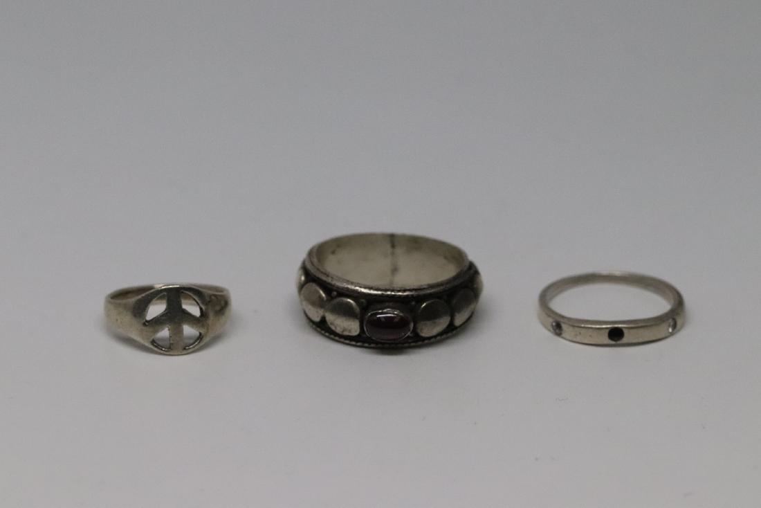 Lot of 3 925 silver (1 of 2)