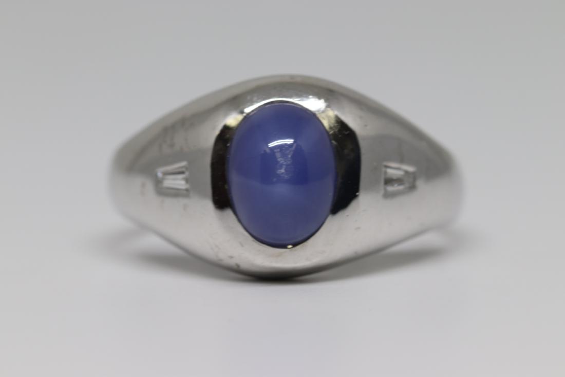 Men's Star Sapphire Ring (1 of 4)
