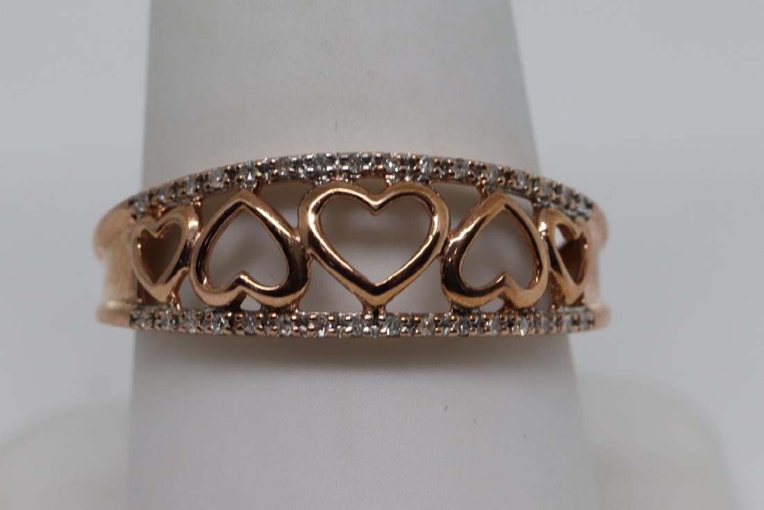 14k Heart Design Ring (1 of 1)