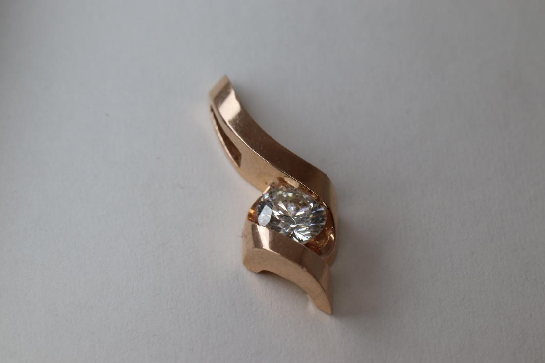14k Diamond Pendant (1 of 3)