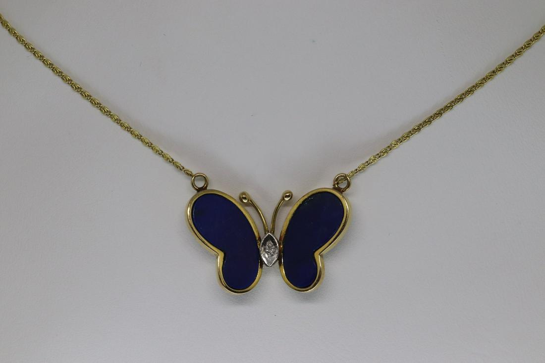 14KT Diamond Brooch (1 of 4)