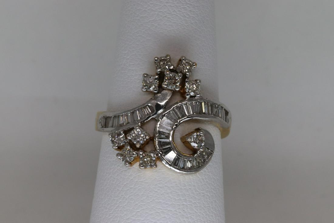 14Kt Ladies Diamond Ring (1 of 5)