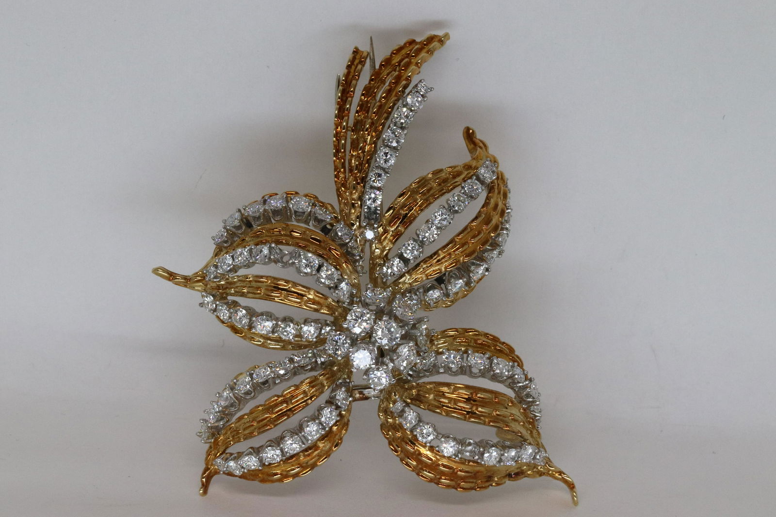 18Kt Yellow & White Gold Ladies Art Deco Diamond (1 of 10)