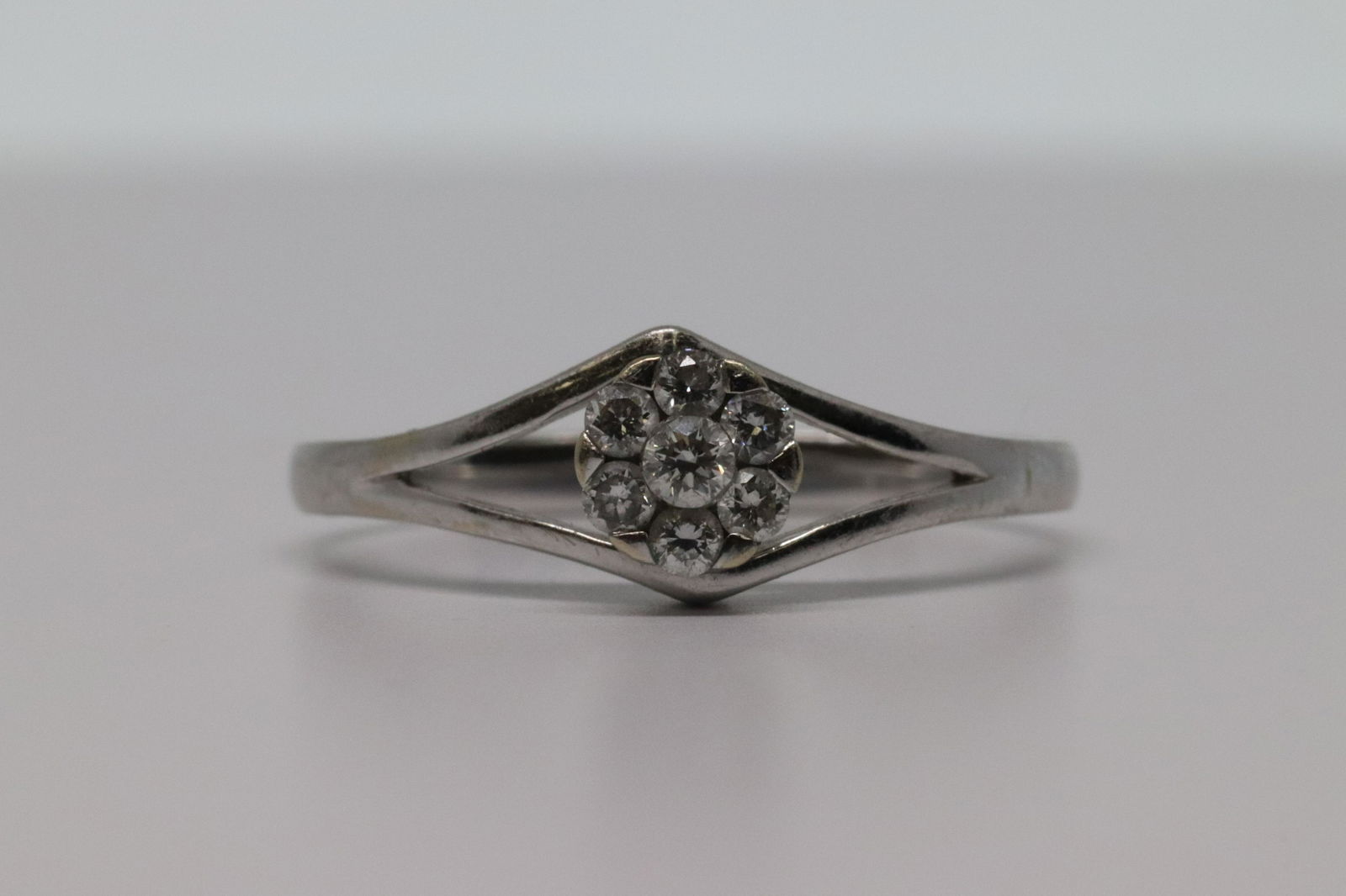 14KT Ladies Diamond Ring (1 of 4)