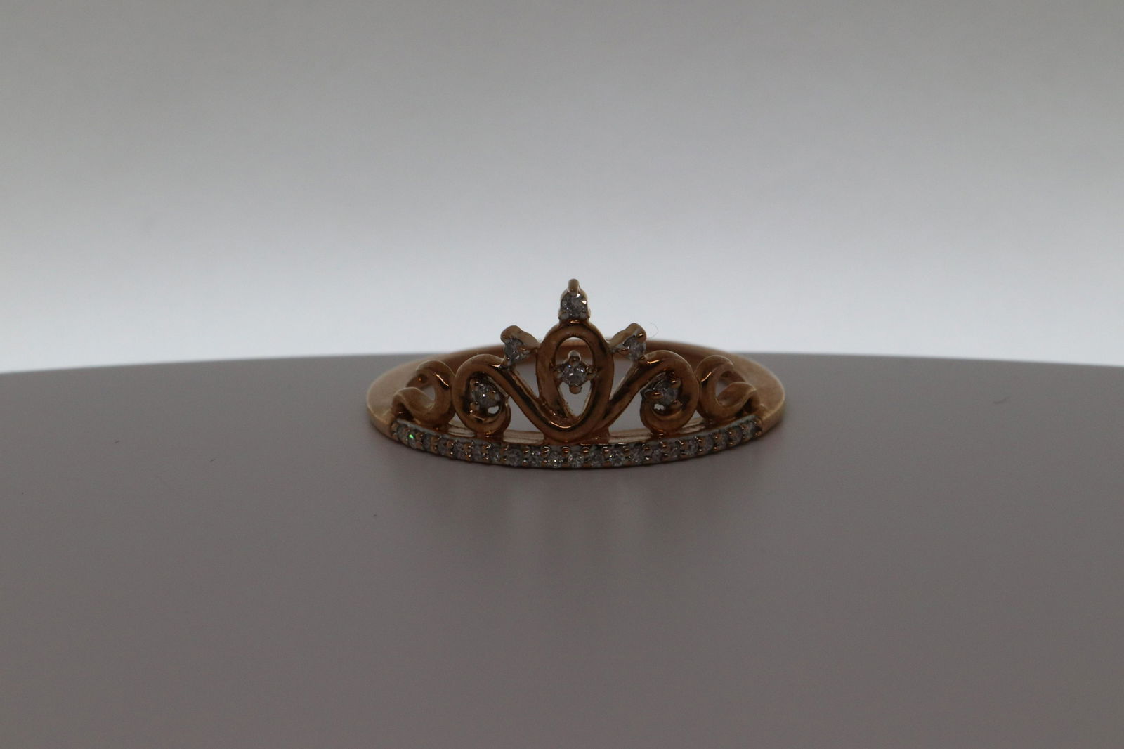 14kt Rose Gold Diamond Ring (1 of 3)