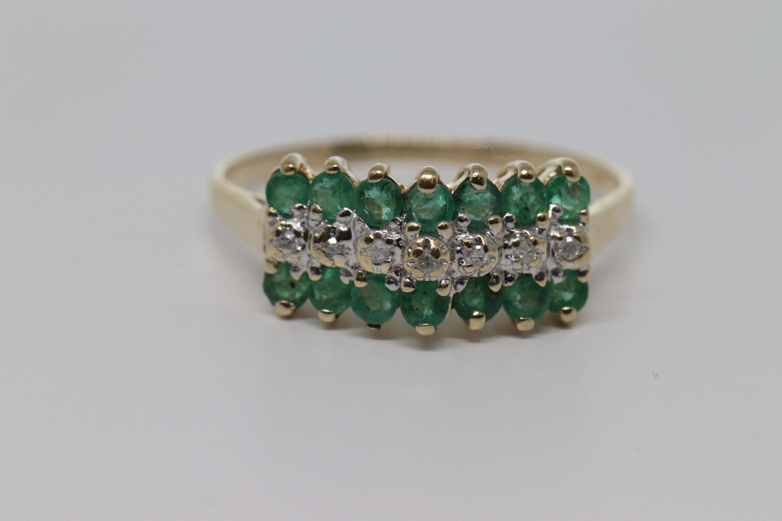 Emerald & Diamond Ring (1 of 3)