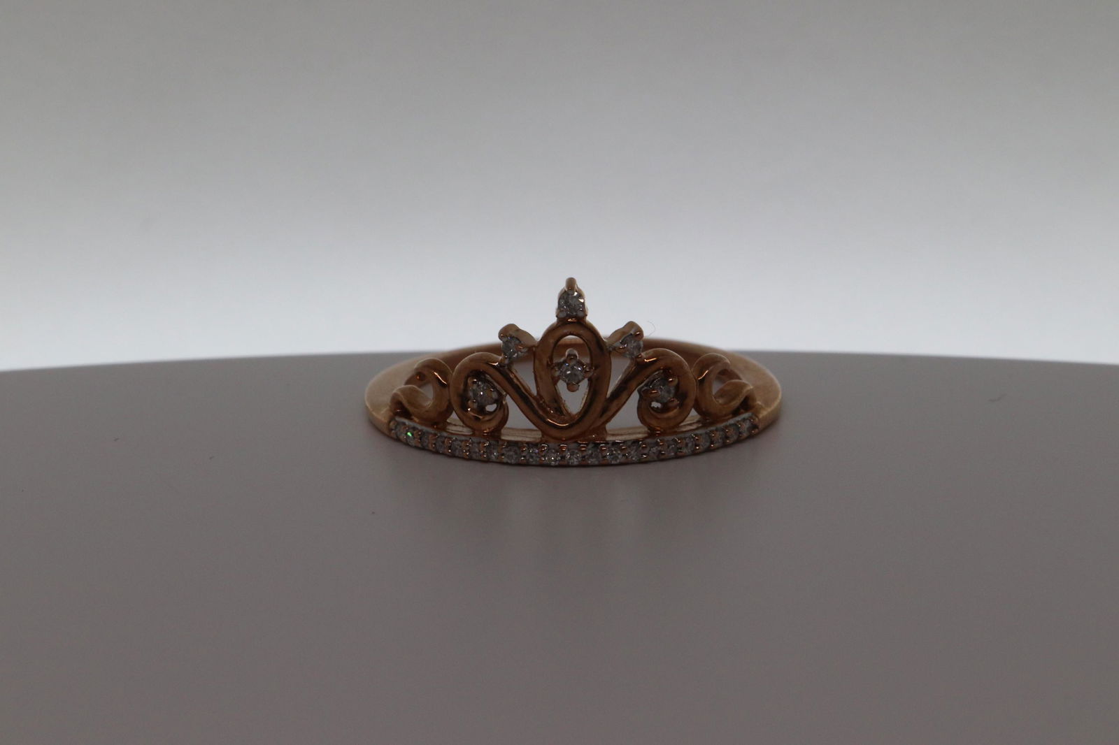 14kt Rose Gold Diamond Ring (1 of 3)