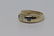14kt Art Deco Diamond & Sapphire Ring - 2