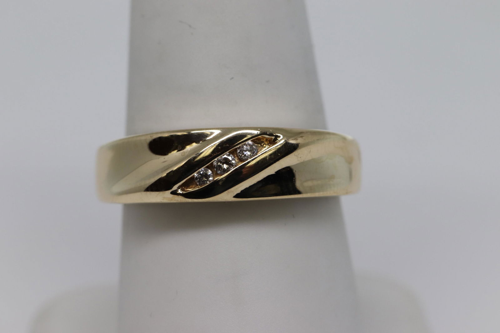 14k Men's Diamond Ring (1 of 4)