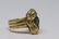 18kt Art Deco Sapphire & DiamondRing - 4