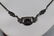 Ladies Art Deco Silver Necklace.
