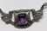 Ladies Art Deco Silver Necklace. - 2
