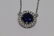 Silver Pendant and necklace