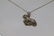 Ladies .925 silver necklace with a pendant of a Chetah - 2