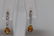 14Kt Ladies Diamond & Citrine Earrings