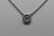 14Kt Diamond Solitare Necklace