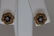 14KT Yellow Gold Diamond & Sapphire Earrings