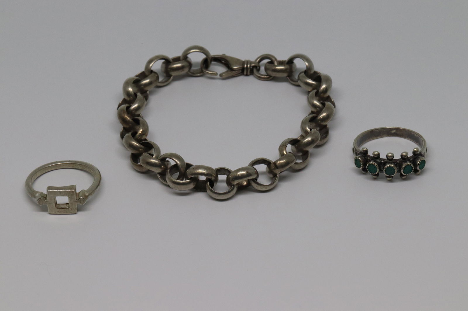 Lot of 3 925 silver jewelry (1 of 4)