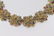 Ladies 925 Silver Multi Color Flower Necklace - 6