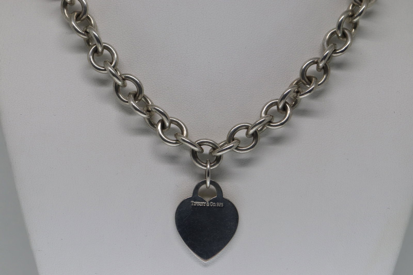 Tiffany & Co .925 Silver Chocker Necklace (1 of 6)